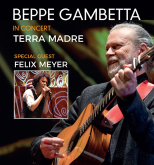 Beppe Gambetta im Konzert: Terra Madre (Spezialgast: Felix Meyer)